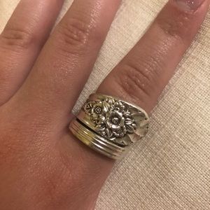 vintage spoon ring